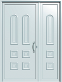 EPAL EXTERNAL NEOCLASSIC DOOR P5300A+P700A