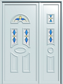 EPAL EXTERNAL NEOCLASSIC DOOR P7363+S7362