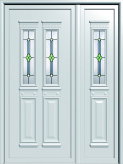 EPAL EXTERNAL NEOCLASSIC DOOR P8762A-1+S8661-2A